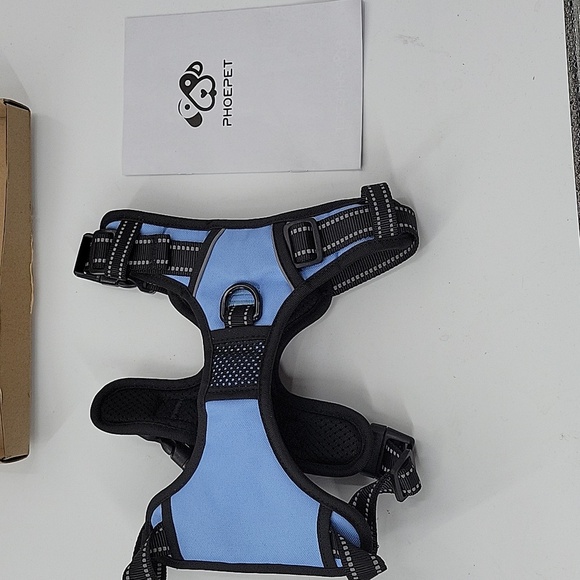 Blue and Black Dog Harness - Picture 9 of 16